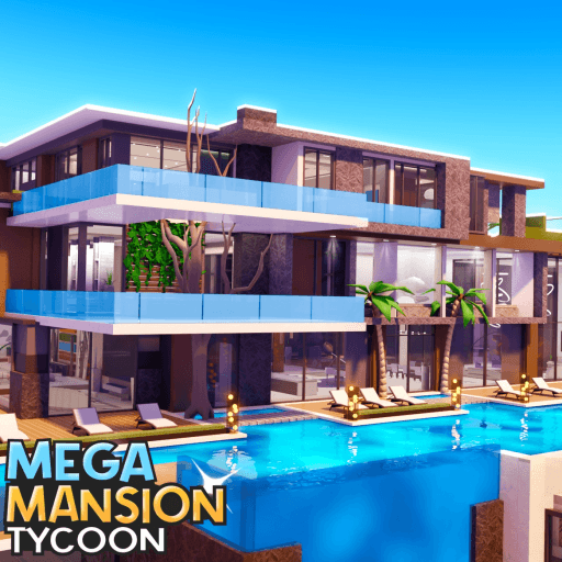 Mega Mansion Tycoon 🌴🛥️ icon