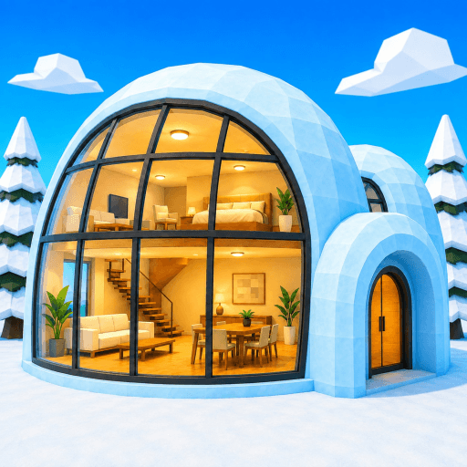 Luxury Igloo Tycoon 🐧 icon