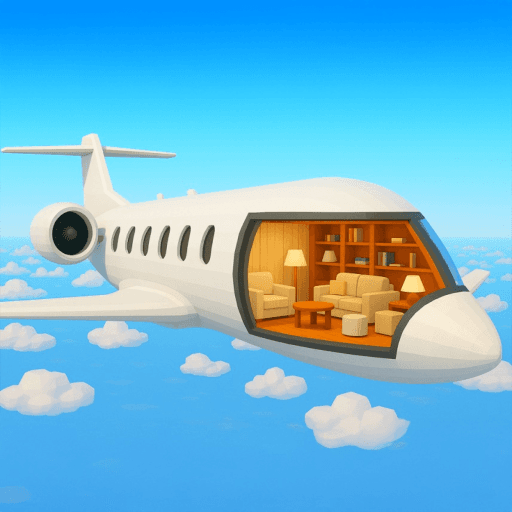 Luxury Plane Tycoon 🛫 icon