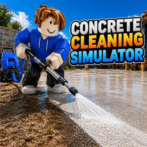 Concrete Cleaning Simulator 💦 icon